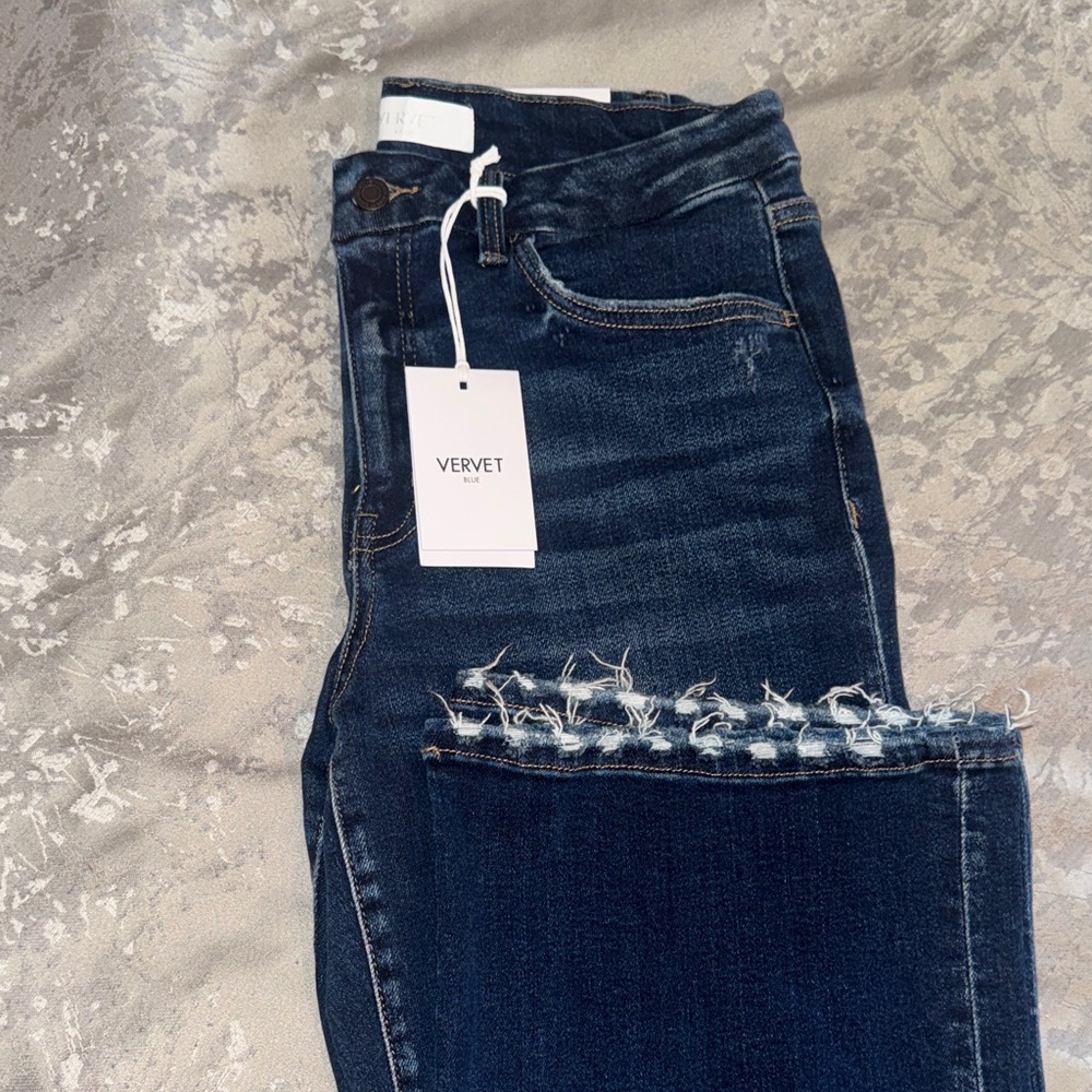 Vervet  Bella High Rise Flare